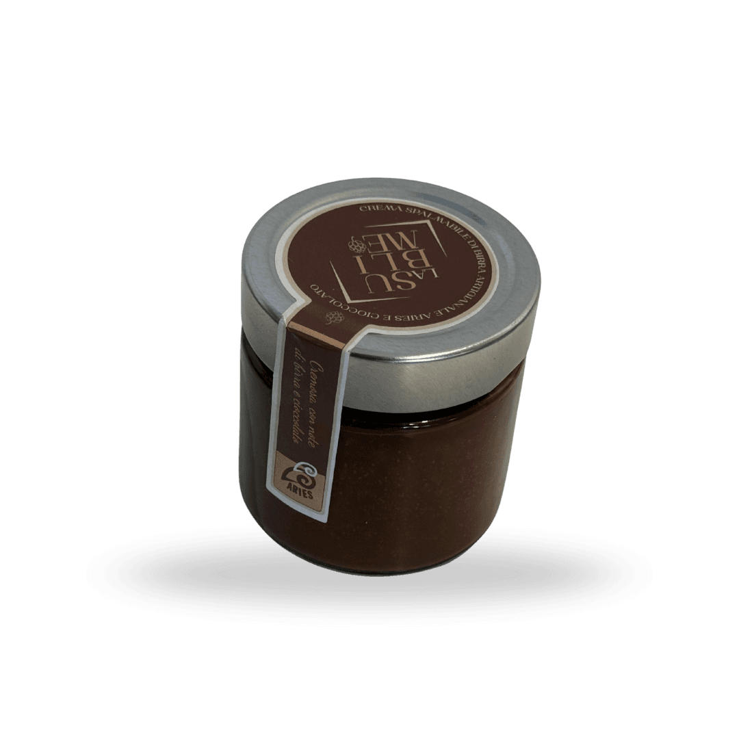 Crema spalmabile di Birra Aries e cioccolato