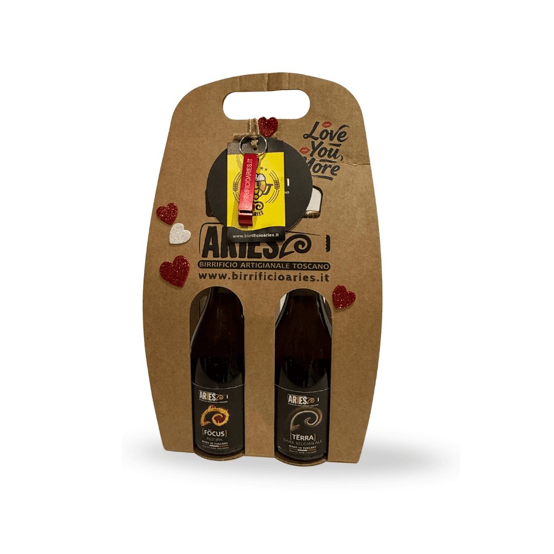 Valigetta craft 2 Birre Artigianali - "San Valentino"