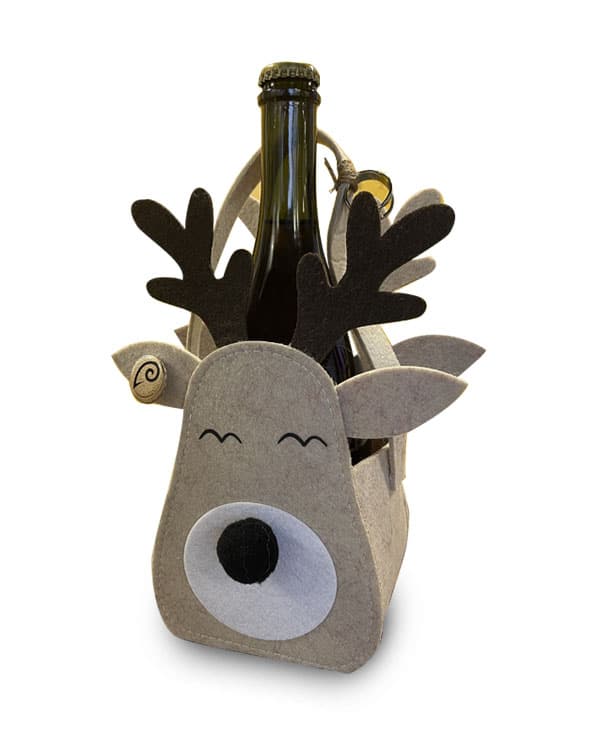 Birra Artigianale con Borsa Renna e "stappanello"